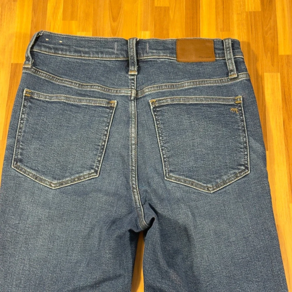 Madewell 10 High-Rise Skinny Jeans Tall 28T Medium Wash Denim G8549